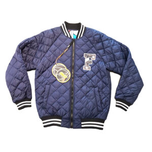 FOLLOW US bomber unisex blu