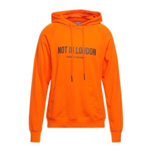 DANIELE ALESSANDRINI felpa cappuccio arancio