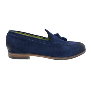 JP DAVID scarpa uomo wash blu 809 - 4