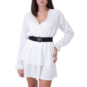 MARIUCCIA MILANO abito pois bianco