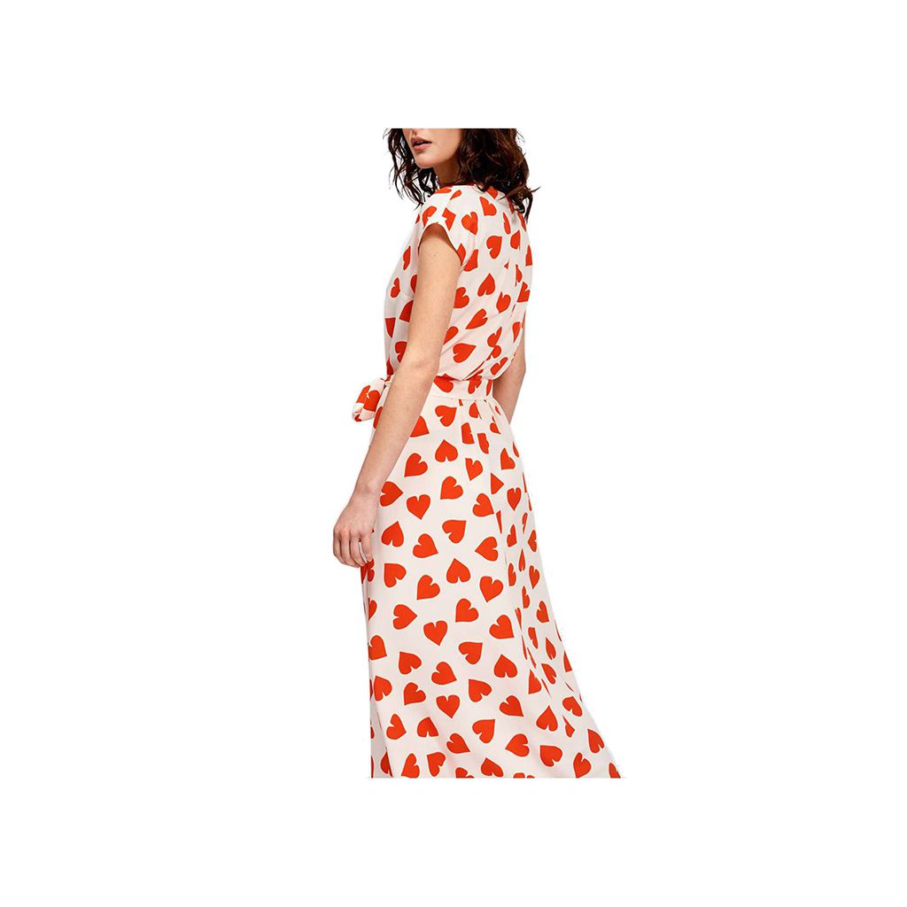 ESSENTIEL ANTWERP abito fantasia a cuori 4