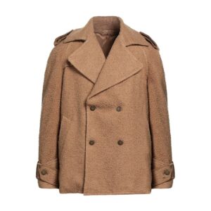 MARSÉM cappotto cammello doppiopetto uomo
