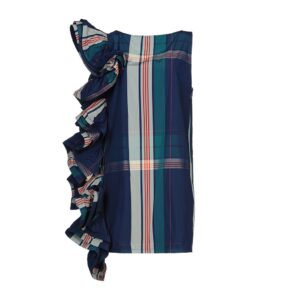 WEILI ZHENG abito fantasia geometrica