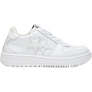2STAR sneakers mid total white
