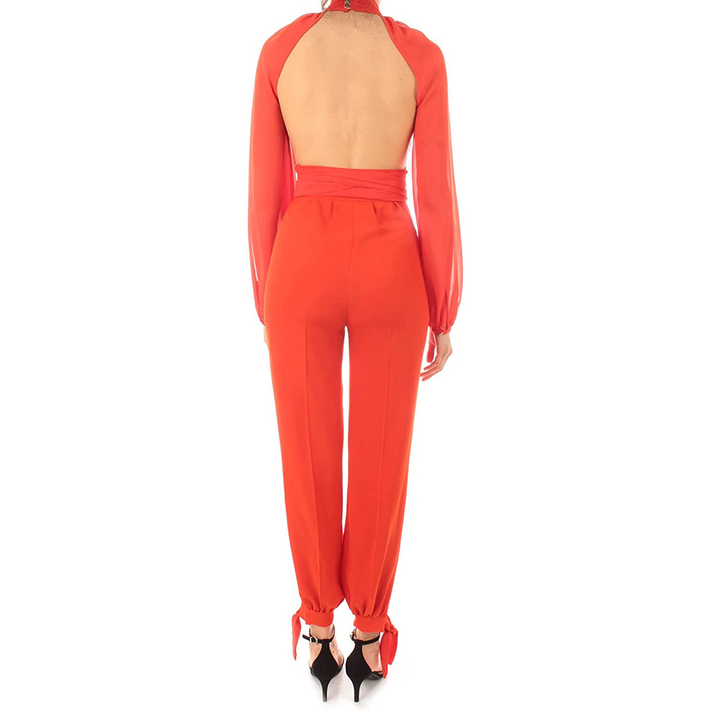 AnnaRita N Tuta Donna Orange Red 2