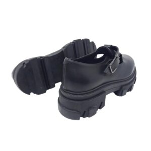 KIRÓ scarpa nera occhio di bue