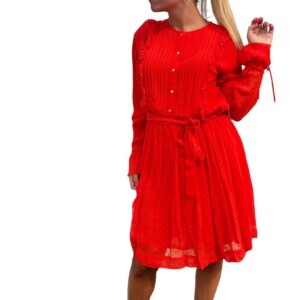 ESSENTIEL ANTWERP abito organza arancio