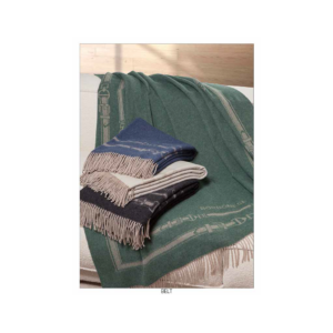 BORBONESE BELT Plaid con frange