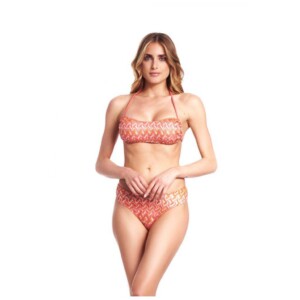 COTAZUR bikini a coppe fantasia missoni