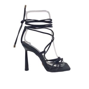 CECCONELLO sandalo pelle nero alla schiava