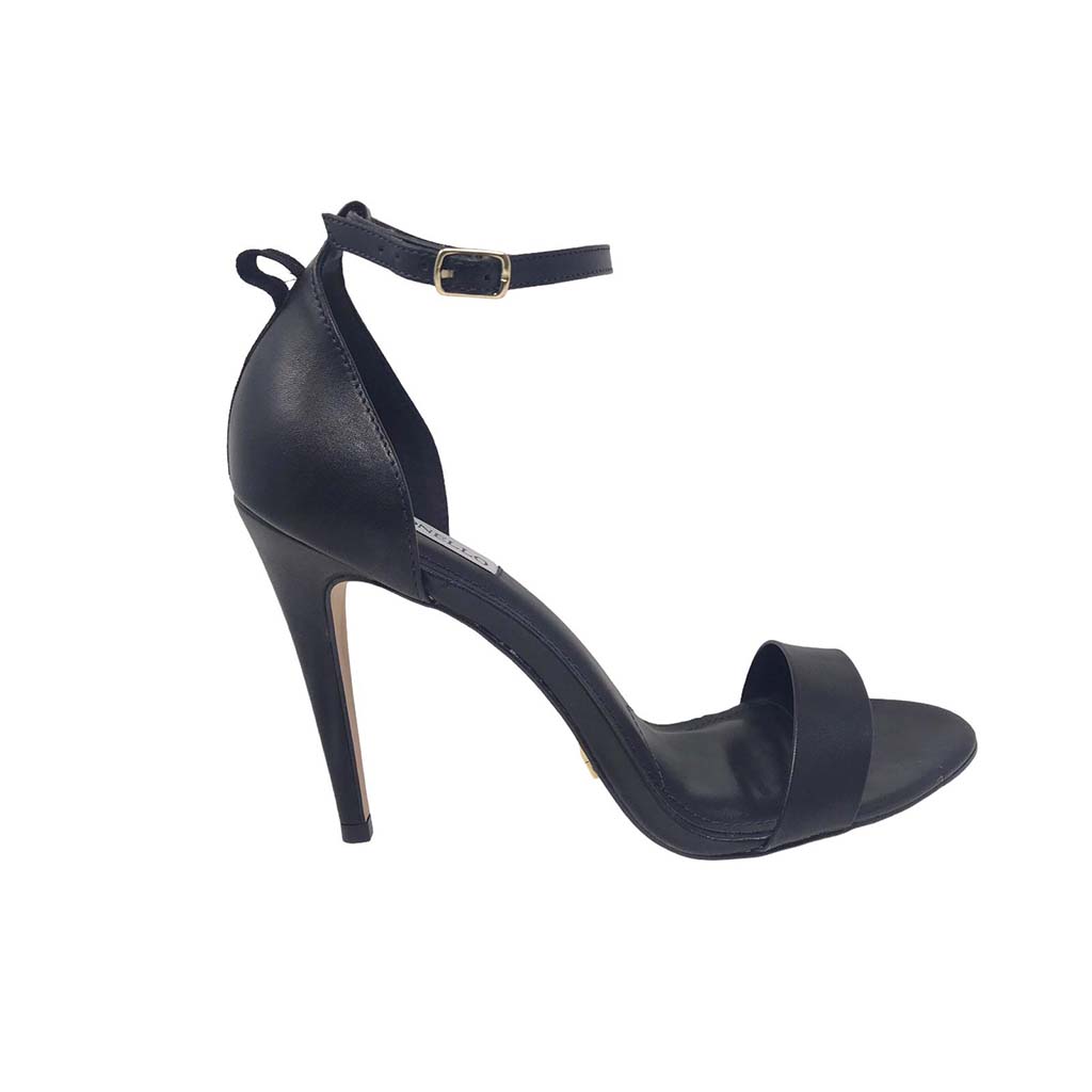 CECCONELLO sandalo schiava pelle nero 1