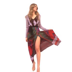 CIRCUS HOTEL abito multicolor fantasia