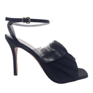MARC ELLIS New York sandalo tulle nero