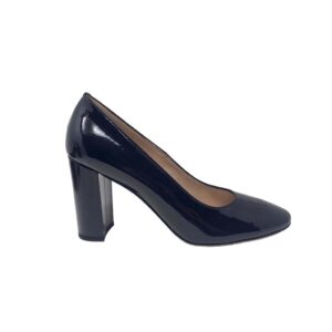 WALTER VIOLET décolleté vernice nera