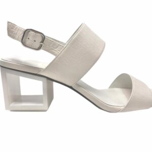 WHAT FOR sandalo bianco sophie 60