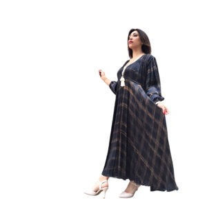 MADEMOISELLE DE PARIS abito lungo geometrie