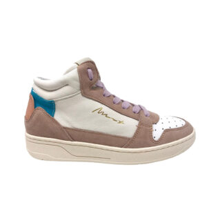 MELINE’ sneakers mid nabuk cognak