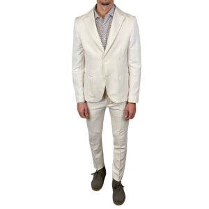 DANIELE ALESSANDRINI abito cotone bianco