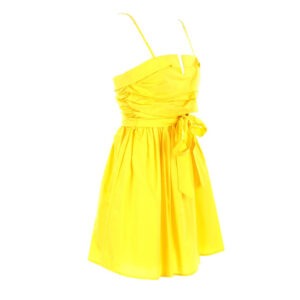 HAVEONE abito bustino giallo