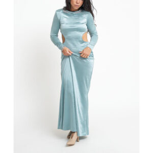 HAVEONE abito lungo color menta