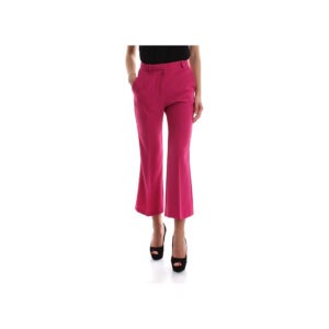 PINKO pantalone fuxia a trombetta
