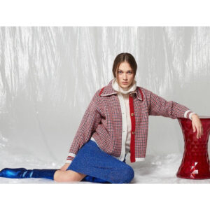 CHIARA BERTANI giacca in lana colf