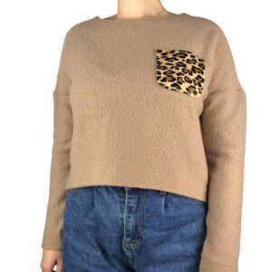 ALYSI maglia uovo felt