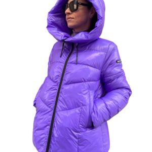 SUNSTRIPES piumino lilla donna