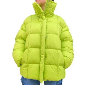ISABELLE BLANCHE PARIS piumino verde lime