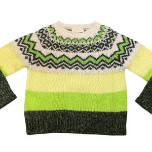 KAOS maglione verde fluo