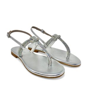 MOSAIC infradito gioiello silver