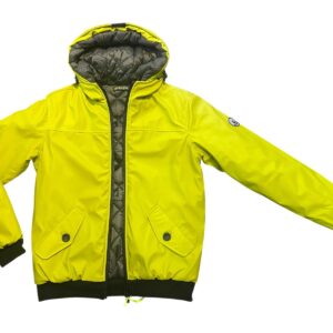 SHOCKLY giubbino in materiale antipioggia lime