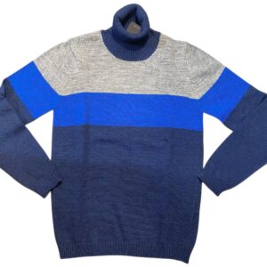 STILOSOPHY dolcevita a fasce blu