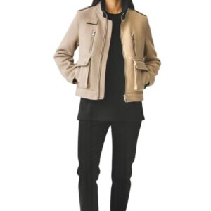 GAELLE PARIS giubbotto in panno con tasconi unisex